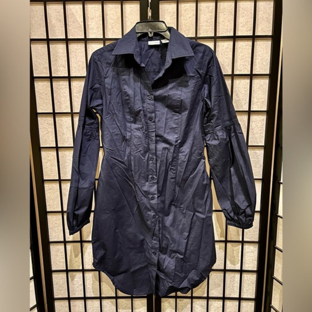 Shirt Dress. Navy Blue. Size 10